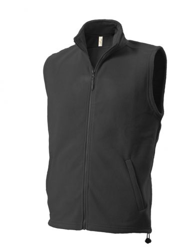 UNISEX FLEECE VEST  черный